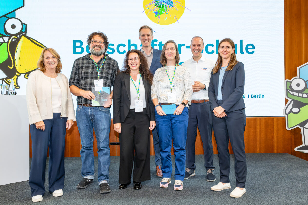 Ausgezeichnet als Botschafterschule 2026 für vorbildliche Berufsorientierung